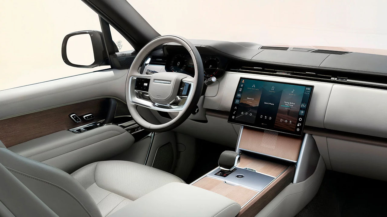Range Rover iç tasarımı