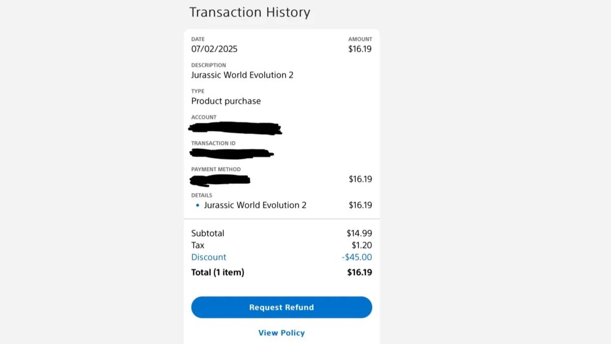 playstation oyun iade