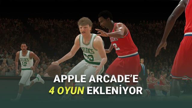 Ekim 2025: Apple Arcade'e NBA 2K26 Dahil 4 Yeni Oyun Geliyor