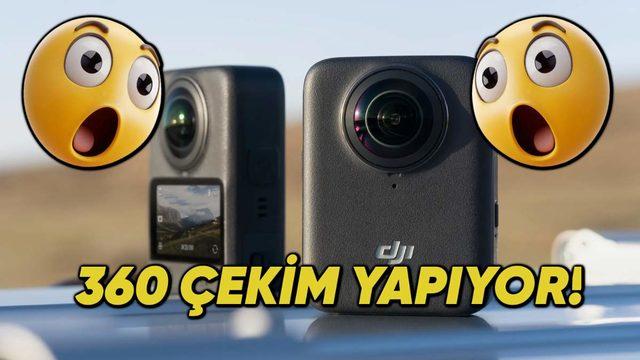 DJI, İlk 360 Derece &Ccedil;ekim Yapabilen Kamera Modeli Osmo 360&rsquo;ı Tanıttı