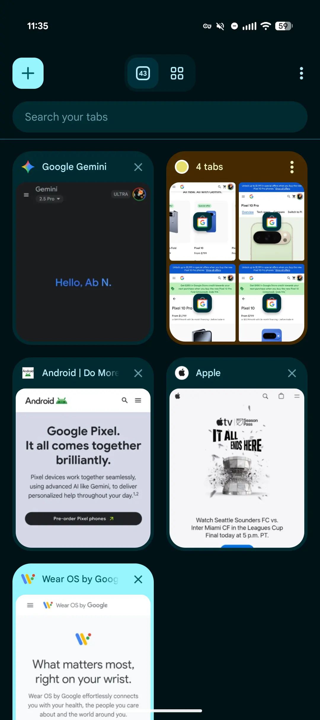 google chrome yeni tasarım