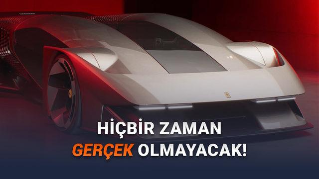 Ferrari, İlk Dijital Hiper Otomobili F76'yı Tanıttı: İşte Ultra Fütüristik Tasarımı!