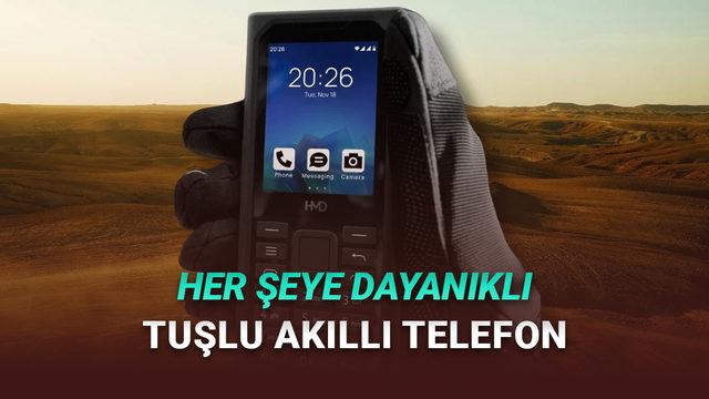 Şantiyelerin Yeni Şefi Olacak Tuşlu Akıllı Telefon HMD Terra M Duyuruldu (Bununla Cepheye Bile Gidilir)