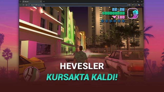 Bir Zamanlar Uğruna PC Topladığımız GTA Vice City'nin Tarayıcı Versiyonu Yayınlandı
