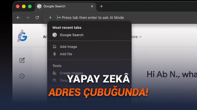Chrome'un Yapay Zekâ Entegrasyonu Derinleşiyor: En Çok Kullanılan Araçlara Tek Tuşla Ulaşacağız!