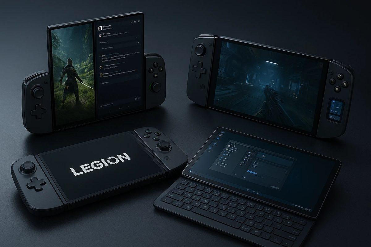 Lenovo Legion Go Fold Sızıntısı: Katlanabilir Oyun Cihazı El Konsolu, Laptop ve Tablet Olabilir - Görsel 2
