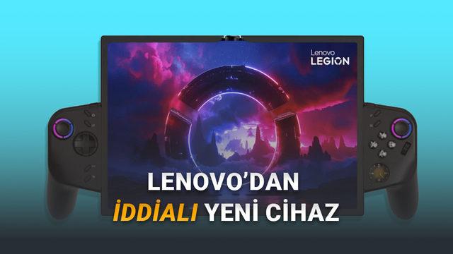 Lenovo’dan Katlanabilir El Konsolu Legion Go Fold Geliyor: Hem El Konsolu Hem Laptop Hem de Tablet!