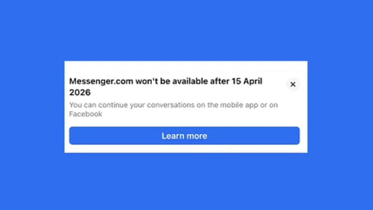 Messenger.com Kapanıyor: Meta, Web Üzerinden Messenger Erişimini Facebook’a Taşıyor - Görsel 1