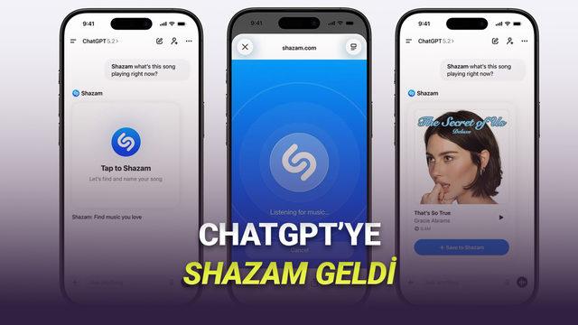 ChatGPT’ye Shazam Entegrasyonu Geldi: Şarkıyı Uygulamadan Çıkmadan Bulmanın Yolu 29 Artık ChatGPT'den Shazam'ı Kullanabileceksiniz: Peki ama Nasıl?