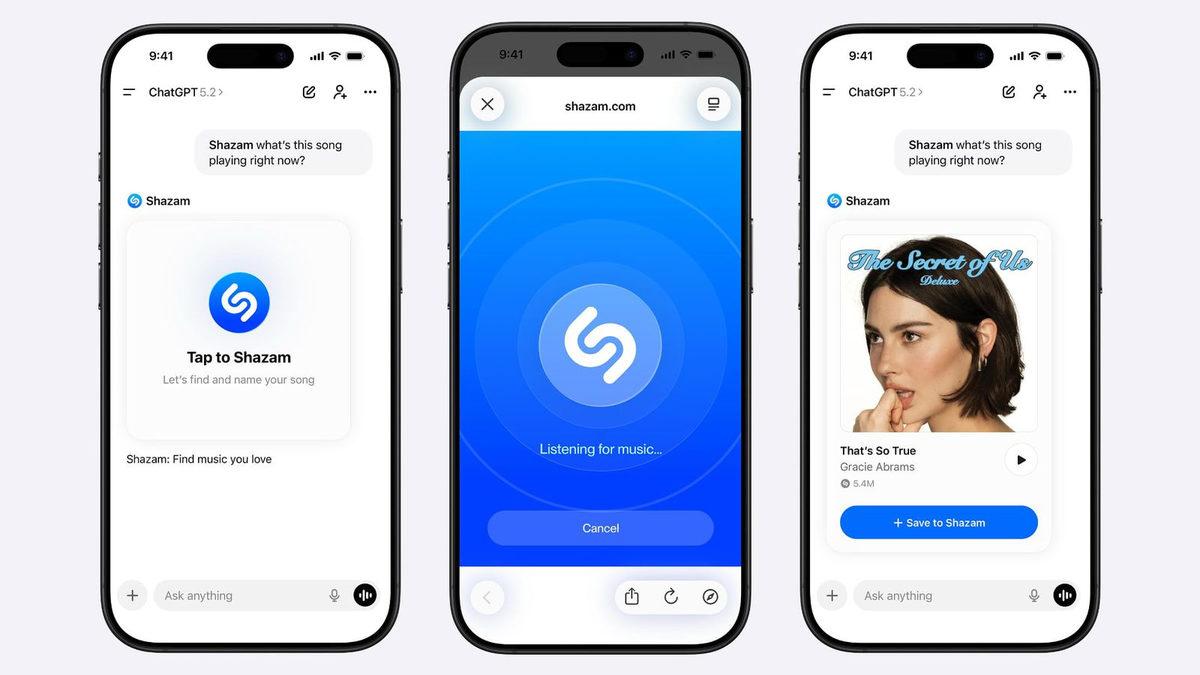 ChatGPT’ye Shazam Entegrasyonu Geldi: Şarkıyı Uygulamadan Çıkmadan Bulmanın Yolu 18 ChatGPT’ye Shazam Entegrasyonu Geldi: Şarkıyı Uygulamadan Çıkmadan Bulmanın Yolu - Görsel 1