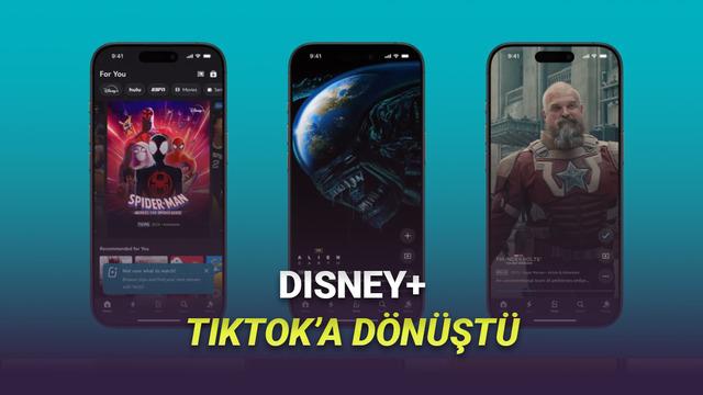 Disney+ da TikTok'a Dönüştü: Kaydırarak Film ve Dizilerden Kısa Videolar Göreceğiniz Verts Tanıtıldı