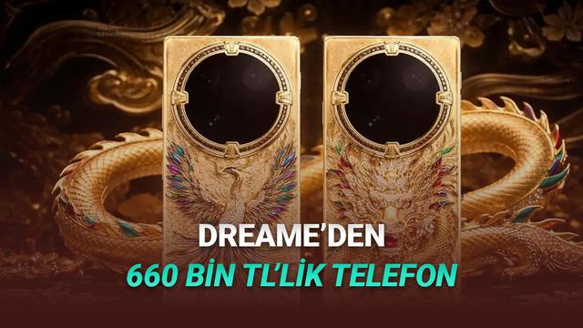 Dreame Aurora: Altın İşlemeli Ultra Lüks Telefonlar 10-15 Bin Dolar Fiyat Etiketiyle Duyuruldu 21 Dreame, 660 Bin TL'ye Varan Fiyatlara Sahip Altın Kaplamalı Ultra Lüks Telefonlar Tanıttı