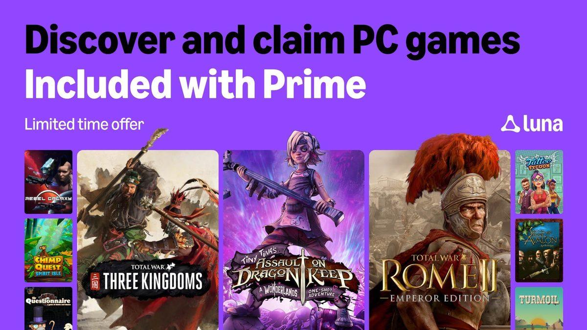 Mart 2026 Prime Gaming Ücretsiz Oyunları: Değeri 8.490 TL’yi Aşan 13 Oyun Amazon Luna’da 18 Mart 2026 Amazon Luna (Prime Gaming) oyunları