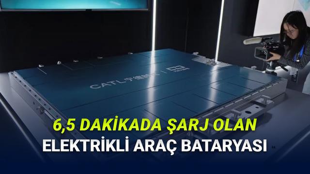 6,5 Dakikada Şarj Olabilen Elektrikli Otomobil Bataryası Duyuruldu!
