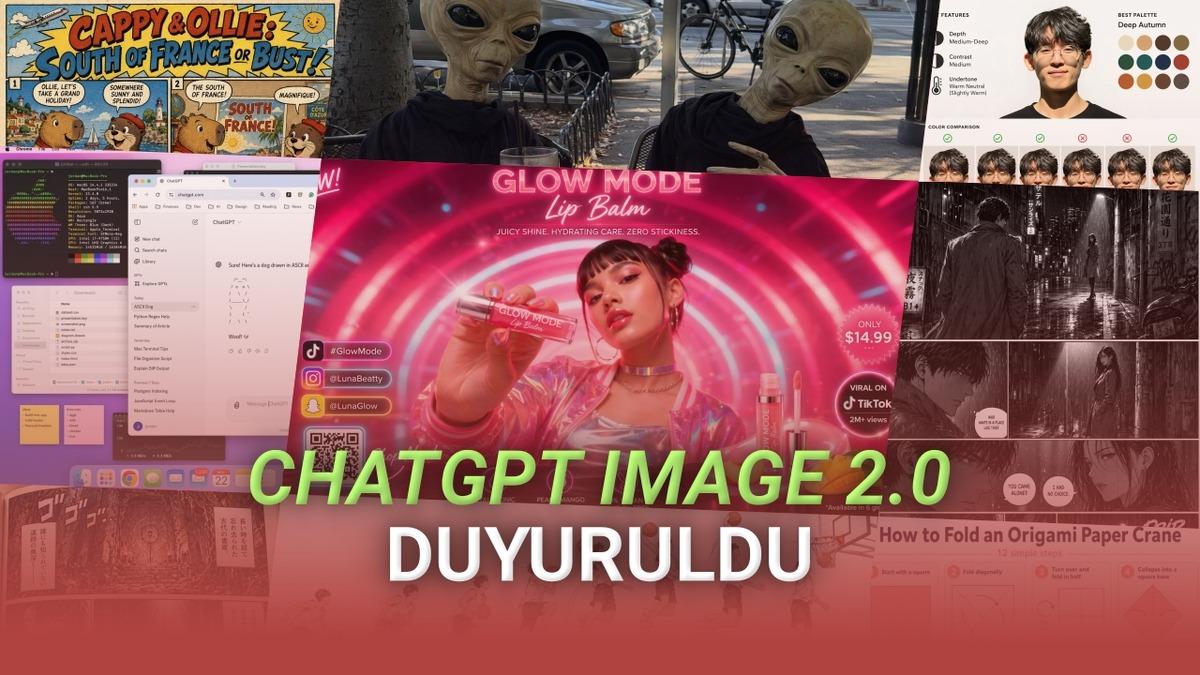 ChatGPT Images 2.0: Yapay Zekanın Görsel Üretimdeki Yeni Devrimi 24 OpenAI, ChatGPT Images 2.0’ı Duyurdu: Nano Banana’ya Güçlü Rakip Geldi!