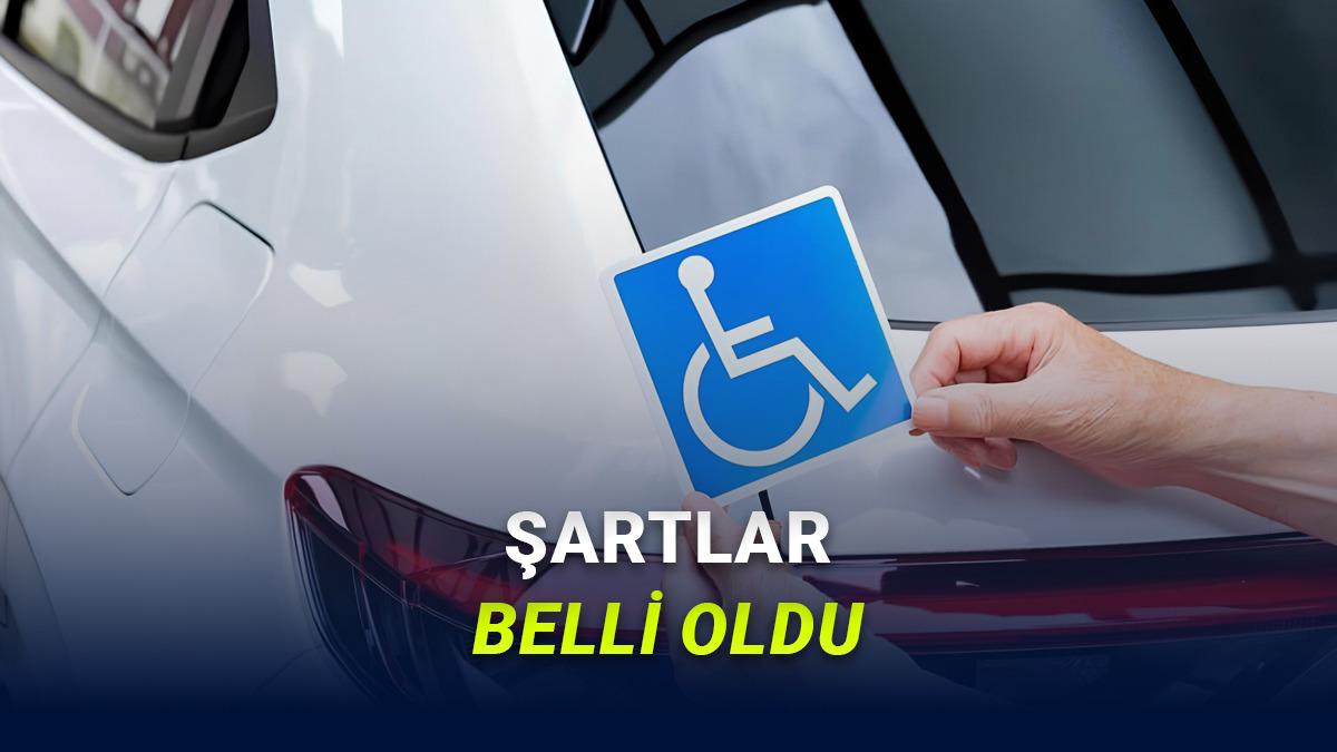 Engelli Vatandaşlara ÖTV Muafiyeti Resmî Gazete'de Yayımlandı: İşte Şartlar!