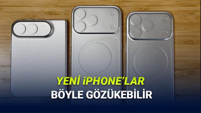 iPhone 18 Pro ve Katlanabilir iPhone'un Maketleri Ortaya Çıktı