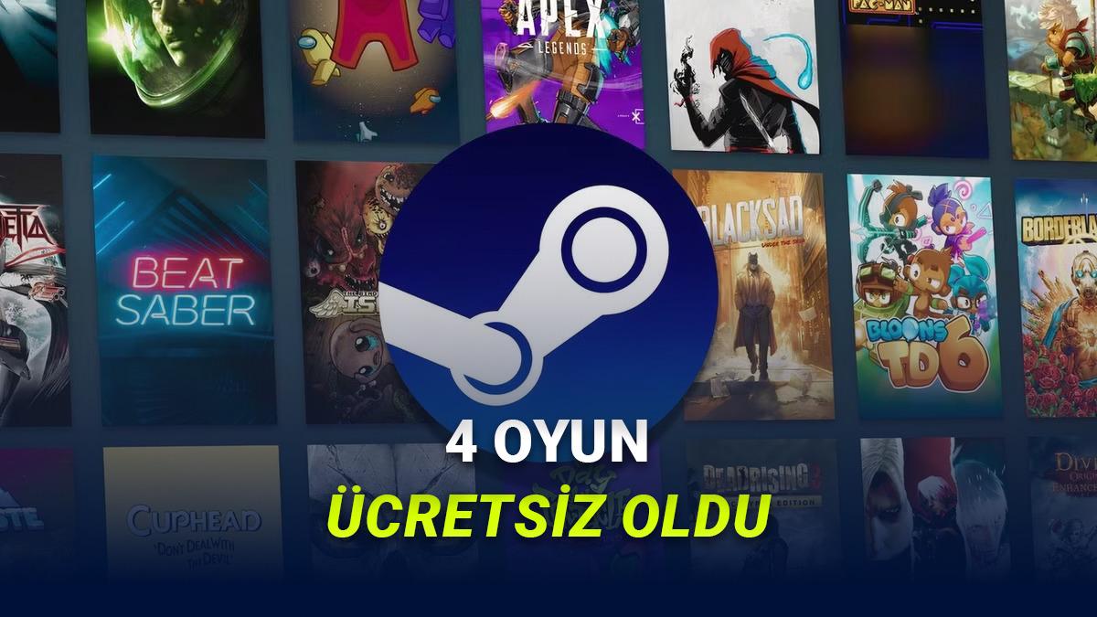 Steam'de Bu Hafta Bedava Dağıtılan 4 Oyun: Toplam Değeri 1.140 TL, Hemen Ekleyin! 18 Toplam Fiyatı 1.140 TL Olan 4 Oyun Steam'de Ücretsiz Oldu (Hemen Kütüphanenize Ekleyin)