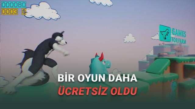 Steam'de Sınırlı Süreli Ücretsiz Oyun: Dino Running from a FURRY: GAMESFORFARM 33 130 TL Değerindeki Oyun Steam'de Ücretsiz Oldu