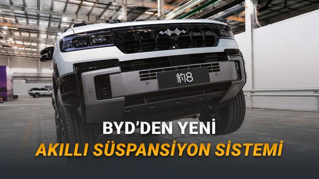 BYD'nin Devrimci Süspansiyon Sistemi: Tekerlekleri Bağımsız Havaya Kaldırabilen Teknoloji 56 BYD Yeni Akıllı Süspansiyon Sistemi'ni Tanıttı