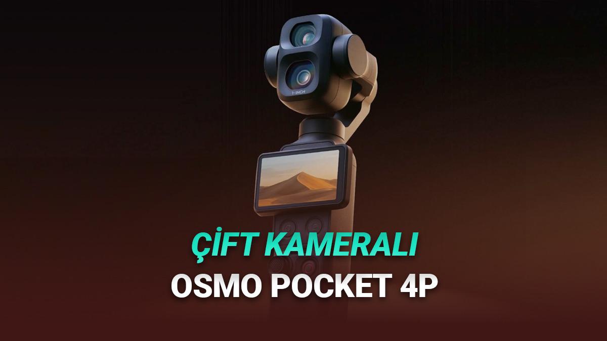 DJI Osmo Pocket 4P: İki Kamera ile Sinematik Vlogging Deneyimi Yeni Düzeyde 18 Sinematik Çekimleri Cebinize Taşıyacak Çift Kameralı DJI Osmo Pocket 4P Duyuruldu