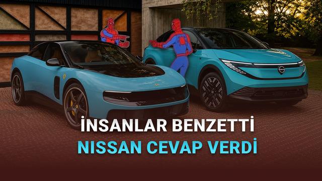 Ferrari Luce Tasarımı Sosyal Medyayı Karıştırdı: Nissan'dan Beklenmedik Hamle! 63 Ferrari Luce, Nissan Leaf'e Benzetildi: Nissan'dan Dikkat Çeken Yanıt Geldi