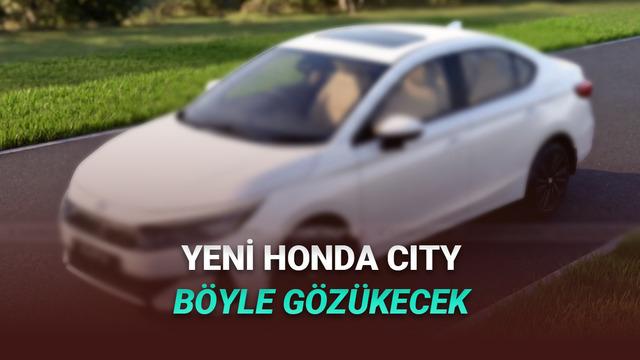 Makyajlı 2026 Honda City Tasarımı Sızdırıldı!