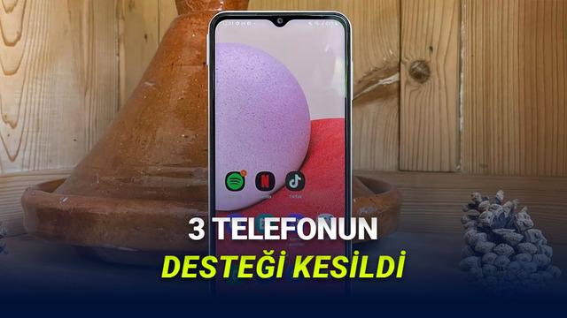 Samsung, 3 Telefonun Güncelleme Desteğini Kesti!
