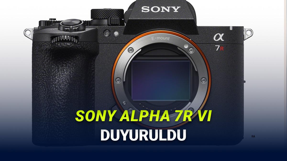 Sony Alpha 7R VI: 66,8 Megapiksel ile Fotoğrafçılıkta Yeni Çağ Başlıyor 24 Yapay Zekâ Destekli Kamera Sony Alpha 7R VI Duyuruldu