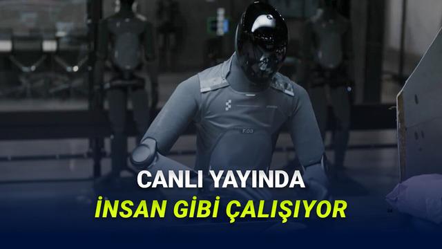ure'ün İnsansı Robotu Helix-02, Canlı Yayında Saatlerdir Fabrikada Çalışıyor [Video]