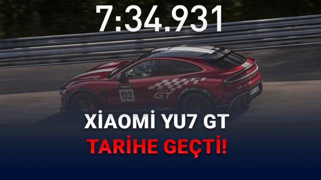 Xiaomi YU7 GT, Nürburgring Rekoru Kırdı: Elektrikli SUV Dünyası Karıştı