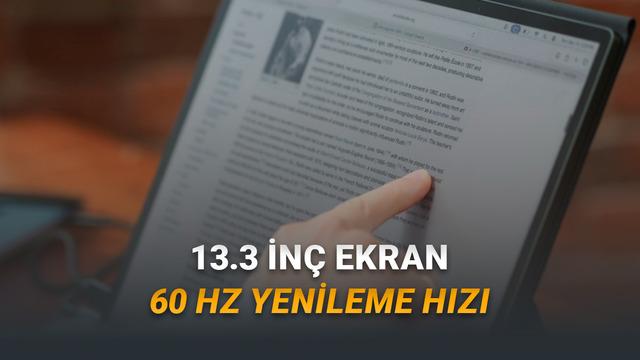 Göz Yormayan Devrim: Dünyanın İlk Taşınabilir E-Ink Monitörü Modos Flow Geldi 17 Dünyanın İlk Taşınabilir E-Ink Monitörü 'Modos Flow' Tanıtıldı