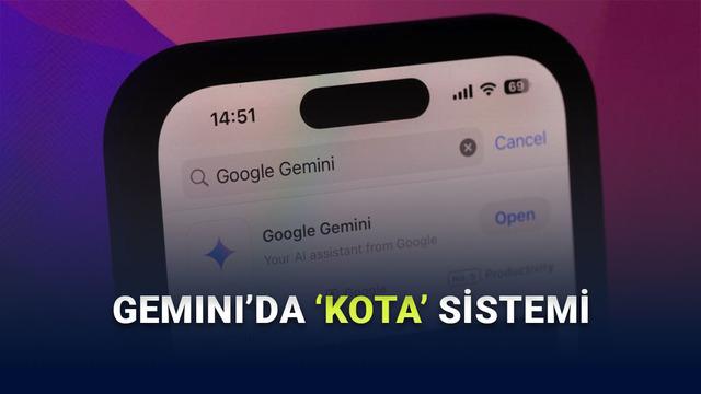 Google Gemini'de Kullanım Limitleri Yeniden Düzenlendi: İşlem Gücüne Göre Hesaplanacak 29 Google, Gemini Kullanım Limitlerini Değiştiriyor: Yeni Sistem Daha Kısıtlayıcı Olabilir
