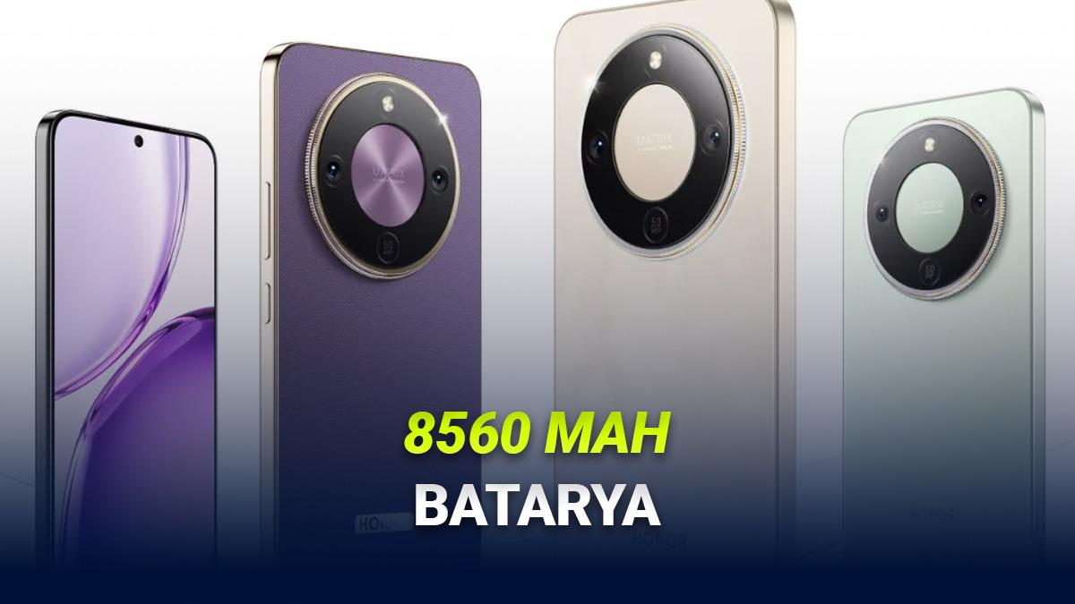 HONOR X70 Pro Max: 8560 mAh Batarya, 90 W Hızlı Şarj ve 6000 Nit AMOLED ile Tanıtıldı 18 HONOR X70 Pro Max: 8560 mAh Batarya, 90 W Hızlı Şarj ve 6000 Nit AMOLED ile Tanıtıldı - Görsel 1