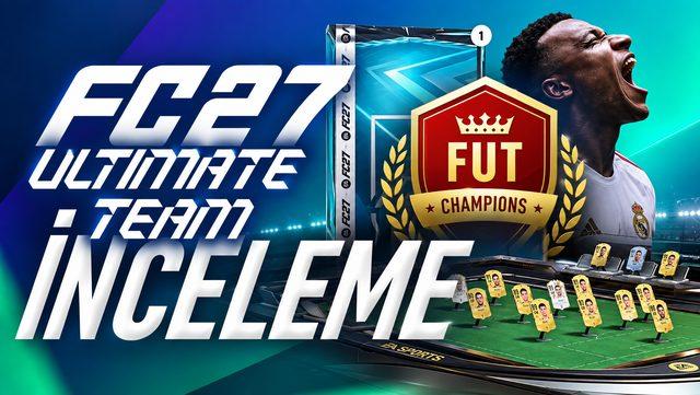 FC 27 Ultimate Team Gerçek Değerlendirmesi: EA Bu Sezon Modu Daha İyi mi Getiriyor? 68 FC 27 - Ultimate Team İnceleme: Yeni Ödül Sistemi, Yeni KKG Sistemi, FUT Galerisi ve Dahası...